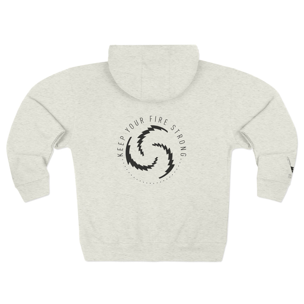 Keep Your Fire Strong Zip Hoodie