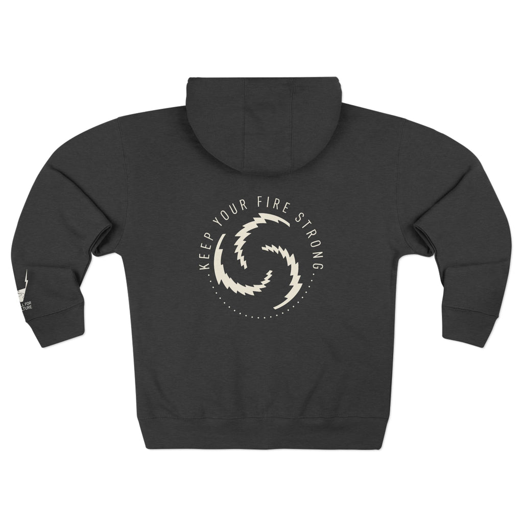Keep Your Fire Strong Zip Hoodie