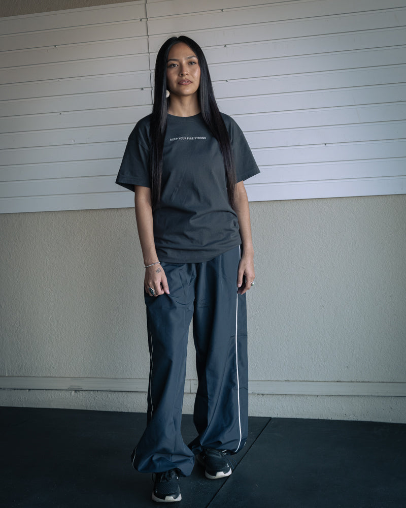 KEEP YOUR FIRE STRONG "Staple T" Unisex Oversized Boxy Tee