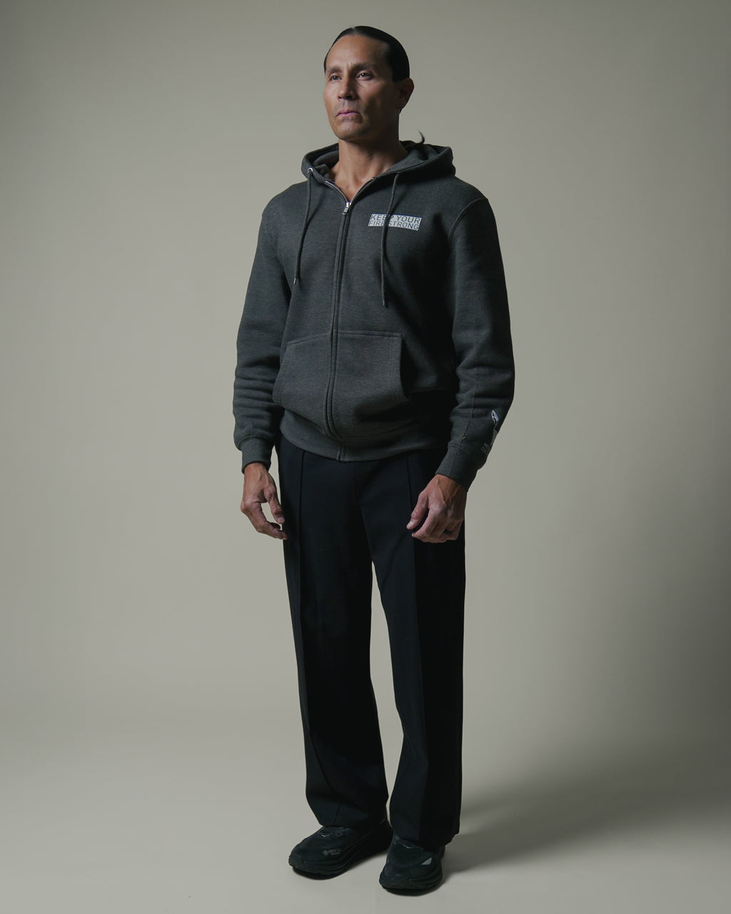 Keep Your Fire Strong Zip Hoodie