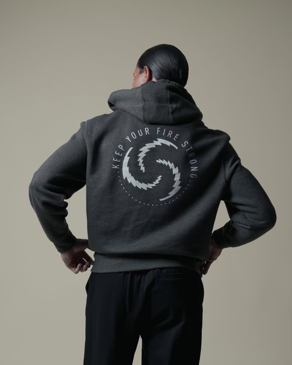 Keep Your Fire Strong Zip Hoodie