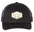 Keep Your Fire Strong - "River Antler" Snapback BLACK